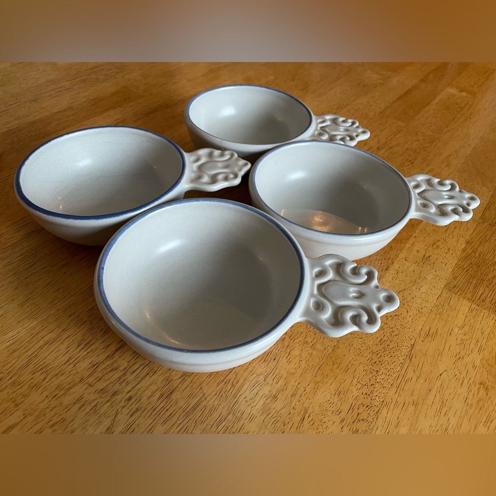 Pfaltzgraff Stoneware Porridge Bowls (4)